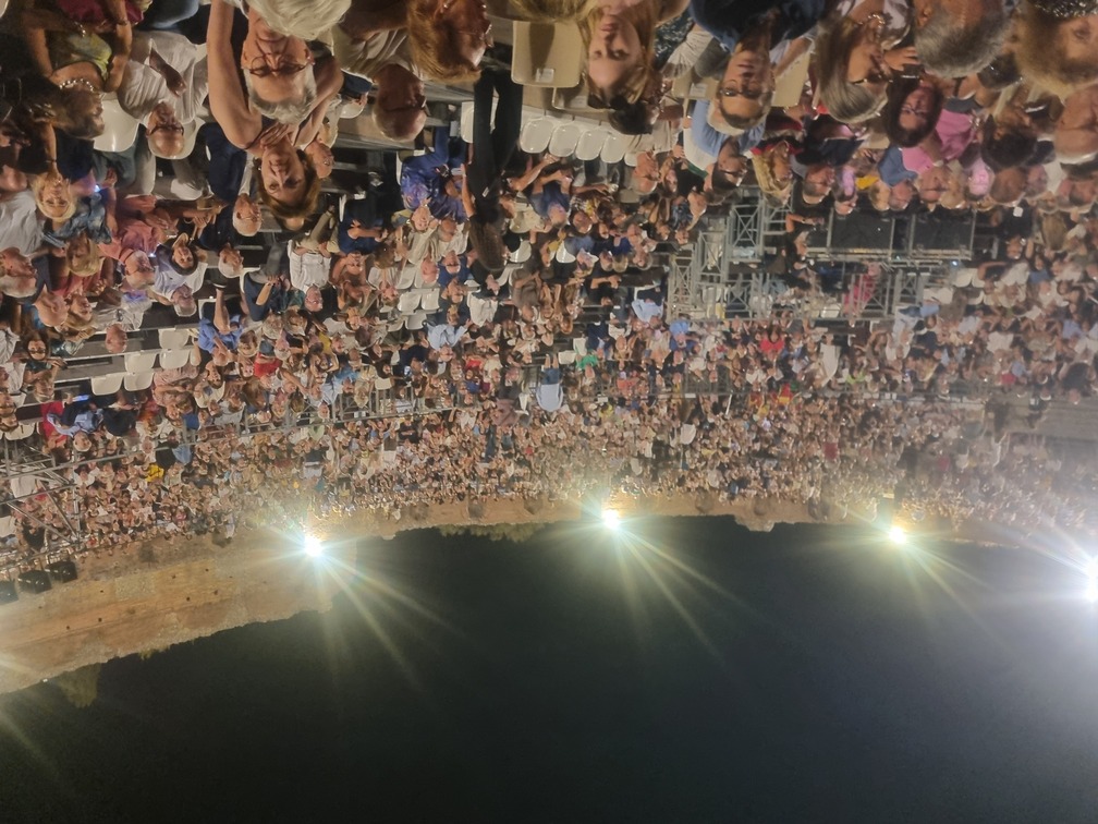 Un inno alla gioia ed alla grande musica il concerto evento del Festival Lirico dei Teatri di Pietra al Teatro Antico a Taormina