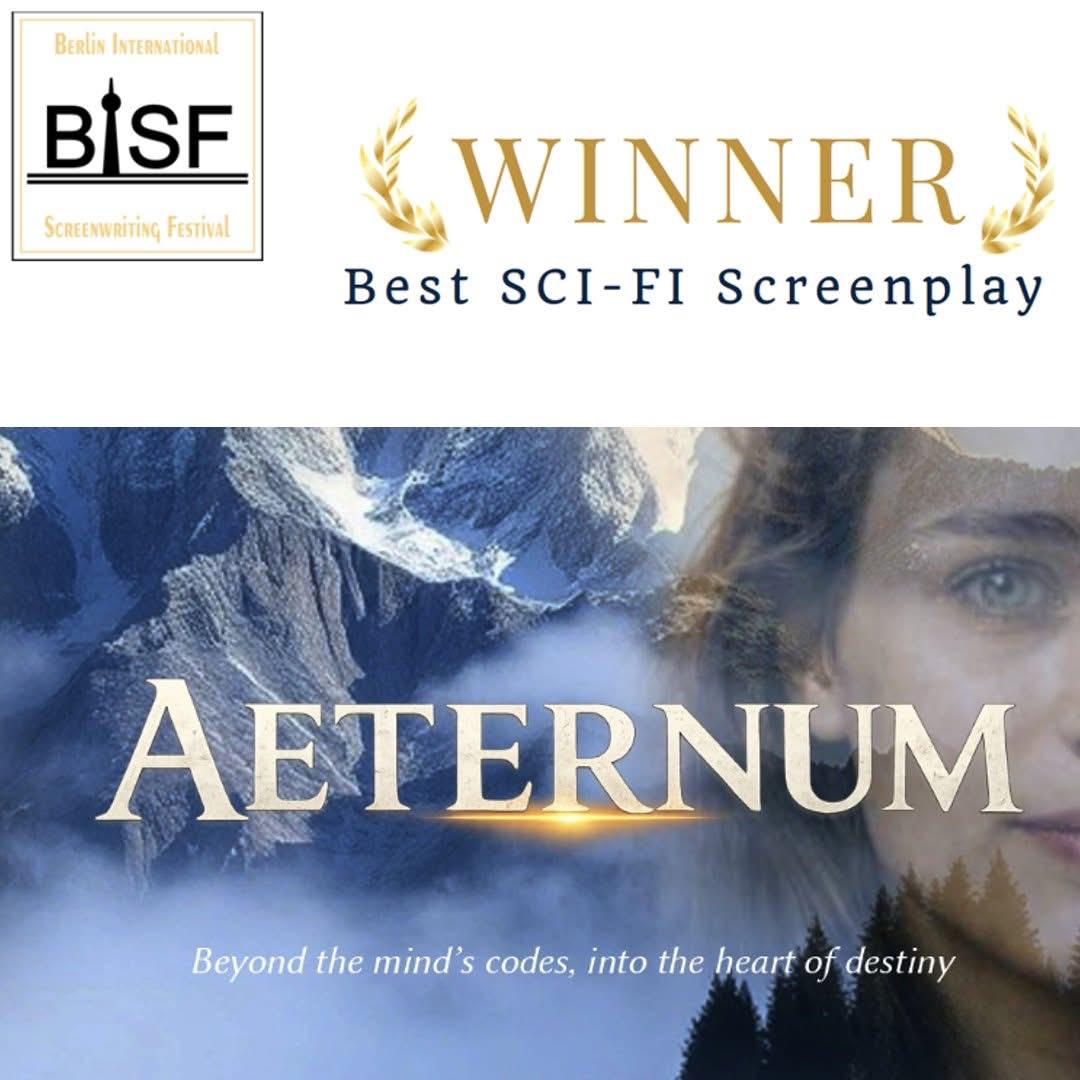 Aeternum, il nuovo film di Jordan River premiato come Miglior Sceneggiatura SciFi al Berlin International Screenwriting Festival