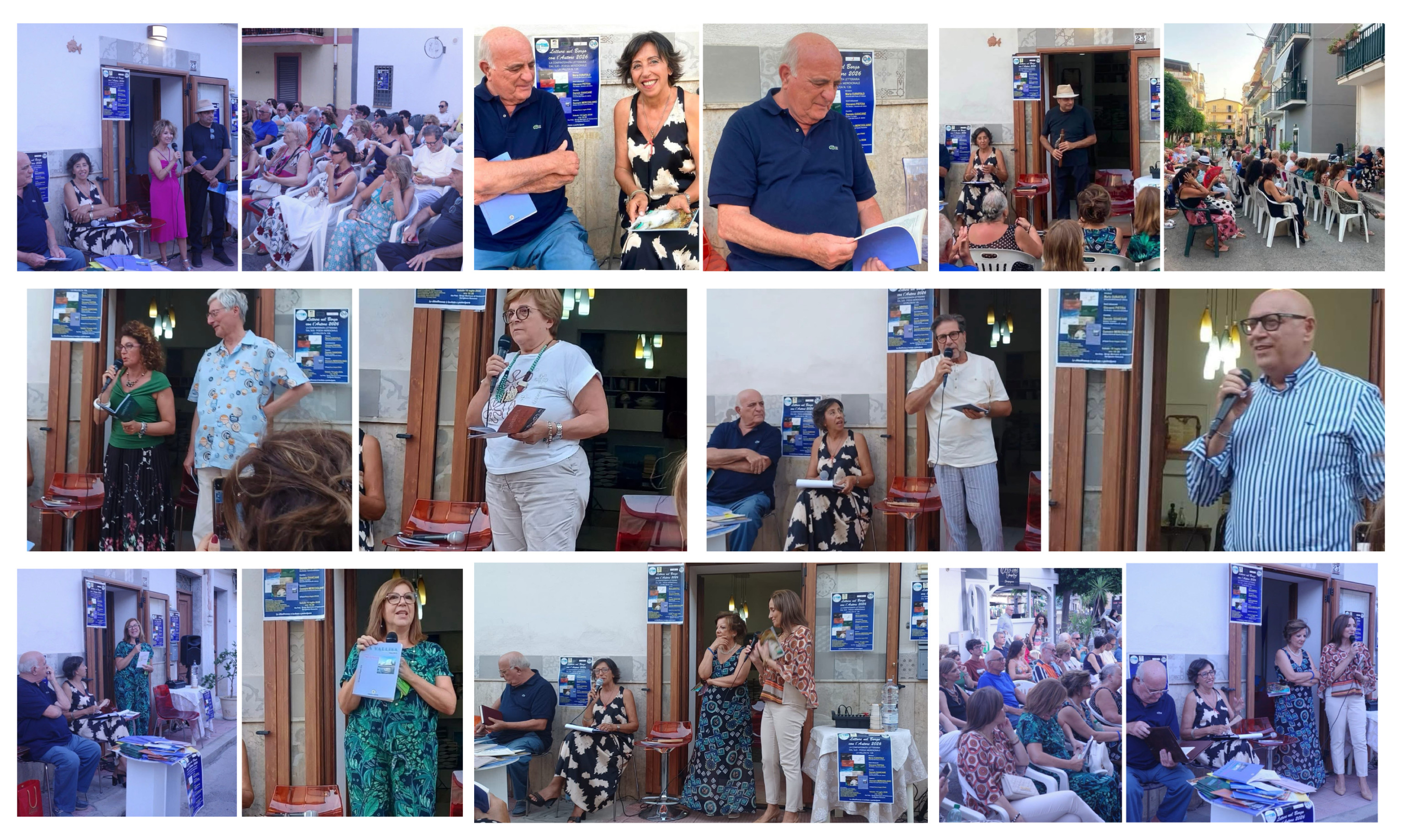 Schiavonea, la poesia protagonista. Successo per l'incontro con La Vallisa e le Confraternite Letterarie