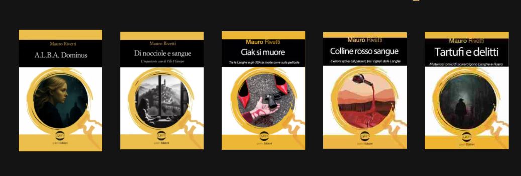Mauro Rivetti svela «Chi uccide racconta»: il nuovo romanzo giallo nato dal quadro «Cammino», che sarà esposto il 10 ottobre nel Complesso Monumentale di San Domenico di Alba